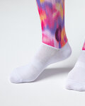 ALÉ Cyclingclassic socks - TYPHOON - white/purple