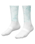 ALÉ Cyclingclassic socks - TYPHOON - white/green