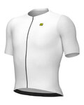 ALÉ Cycling short sleeve jersey - EARTHY STYLE - white