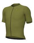 ALÉ Cycling short sleeve jersey - EARTHY STYLE - green
