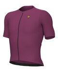 ALÉ Cycling short sleeve jersey - EARTHY STYLE - purple