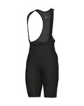 ALÉ Cycling bib shorts - PRAGMA WINTER 2.0 - black
