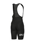 ALÉ Cycling bib shorts - PRAGMA WINTER 2.0 - black