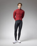 ALÉ Cycling winter long sleeve jersey - PRAGMA FONDO 3.0 - red