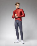 ALÉ Cycling thermal jacket - PR-E FAN - red