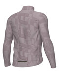 ALÉ Cycling winter long sleeve jersey - PRAGMA SCHEMA - purple