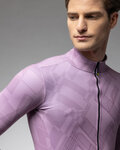 ALÉ Cycling winter long sleeve jersey - PRAGMA SCHEMA - purple