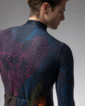 ALÉ Cycling winter long sleeve jersey - PRAGMA ZANZIBAR - black/multicolour