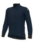 ALÉ Cycling thermal jacket - PRAGMA FONDO 3.0 - blue