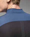 ALÉ Cycling thermal jacket - PRAGMA FONDO 3.0 - blue