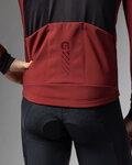 ALÉ Cycling thermal jacket - PRAGMA FONDO 3.0 - red