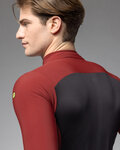 ALÉ Cycling thermal jacket - PRAGMA FONDO 3.0 - red