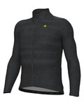 ALÉ Cycling windproof jacket - PR-E TRACCIA - grey