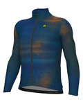 ALÉ Cycling thermal jacket - PR-E TRACCIA - blue