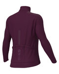 ALÉ Cycling winter long sleeve jersey - PRAGMA FONDO 3.0 LADY - purple