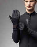 ALÉ Cycling long-finger gloves - RIPARO - black