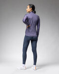 ALÉ Cycling thermal jacket - PR-E FAN - purple