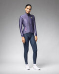 ALÉ Cycling thermal jacket - PR-E FAN - purple