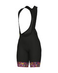 ALÉ Cycling bib shorts - PR-E HIKE - black