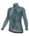 ALÉ Cycling windproof jacket - PR-E KNITTED - blue