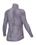 ALÉ Cycling windproof jacket -  PR-E KNITTED - purple