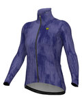 ALÉ Cycling windproof jacket - PR-E KNITTED - blue