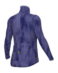 ALÉ Cycling windproof jacket - PR-E KNITTED - blue