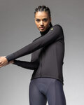 ALÉ Cycling thermal jacket - PRAGMA FONDO 3.0 - black
