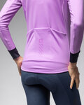 ALÉ Cycling thermal jacket - PRAGMA FONDO 3.0 - purple
