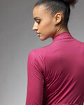 ALÉ Cycling winter long sleeve jersey - PR-E FOLLOW ME 2.0 LADY - pink