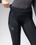 ALÉ Cycling long trousers withot bib - PRAGMA WINTER - black