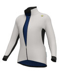 ALÉ Cycling windproof jacket - KLIMATIK K-DOUBLE - white