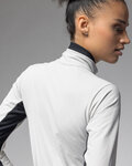 ALÉ Cycling windproof jacket - KLIMATIK K-DOUBLE - white