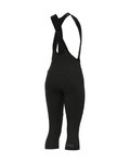 ALÉ Cycling 3/4 length bib shorts - R-EV1 VOLTAGE - black