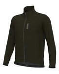 ALÉ waterproof jacket - KLIMATIK GUSCIO RACING 2.0 - green