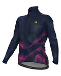 ALÉ Cycling thermal jacket - PRAGMA COSMIC - blue