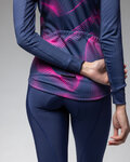 ALÉ Cycling thermal jacket - PRAGMA COSMIC - blue