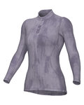 ALÉ Cycling long sleeve t-shirt - INTIMO KNITTED - purple