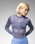 ALÉ Cycling long sleeve t-shirt - INTIMO KNITTED - blue