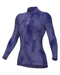 ALÉ Cycling long sleeve t-shirt - INTIMO KNITTED - blue