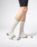 ALÉ Cyclingclassic socks - ACCESSORI STRADA 3.0 - ivory/grey