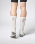 ALÉ Cyclingclassic socks - ACCESSORI STRADA 3.0 - ivory/grey