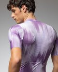 ALÉ Cycling short sleeve jersey - PR-E ARGON - white/purple