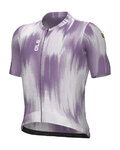 ALÉ Cycling short sleeve jersey - PR-E ARGON - white/purple