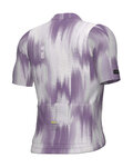 ALÉ Cycling short sleeve jersey - PR-E ARGON - white/purple