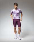 ALÉ Cycling short sleeve jersey - PR-E ARGON - white/purple