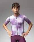 ALÉ Cycling short sleeve jersey - PR-E ARGON - white/purple