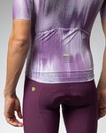ALÉ Cycling short sleeve jersey - PR-E ARGON - white/purple