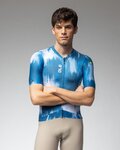 ALÉ Cycling short sleeve jersey - PR-E ARGON - blue/white