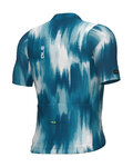 ALÉ Cycling short sleeve jersey - PR-E ARGON - blue/white